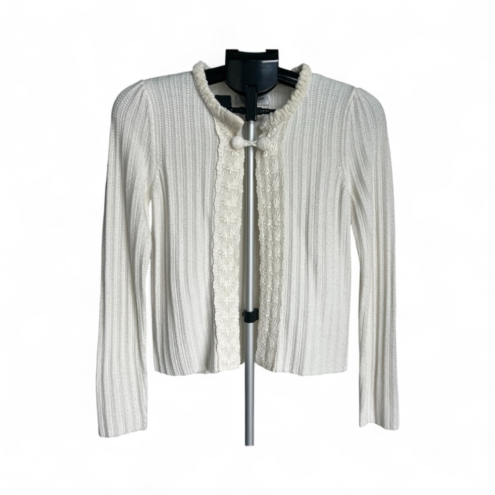 Judith Hart Vintage Petite Women’s Elegant White Sweater Small